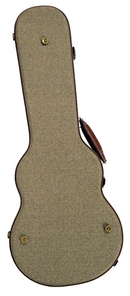 Kala Olive Tweed Archtop Tenor Ukulele Hard Case
