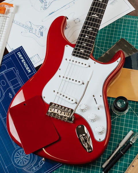 PRS John Mayer Silver Sky Defender Limited Edition - Portofino Red (PRE-SALE)