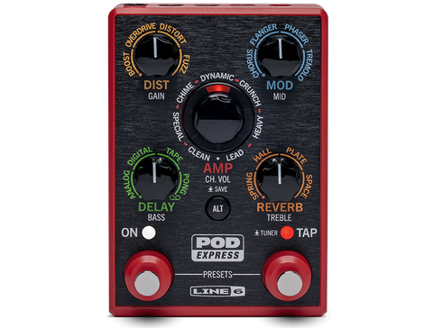 Line 6 Pod Express Compact Effects Pedal
