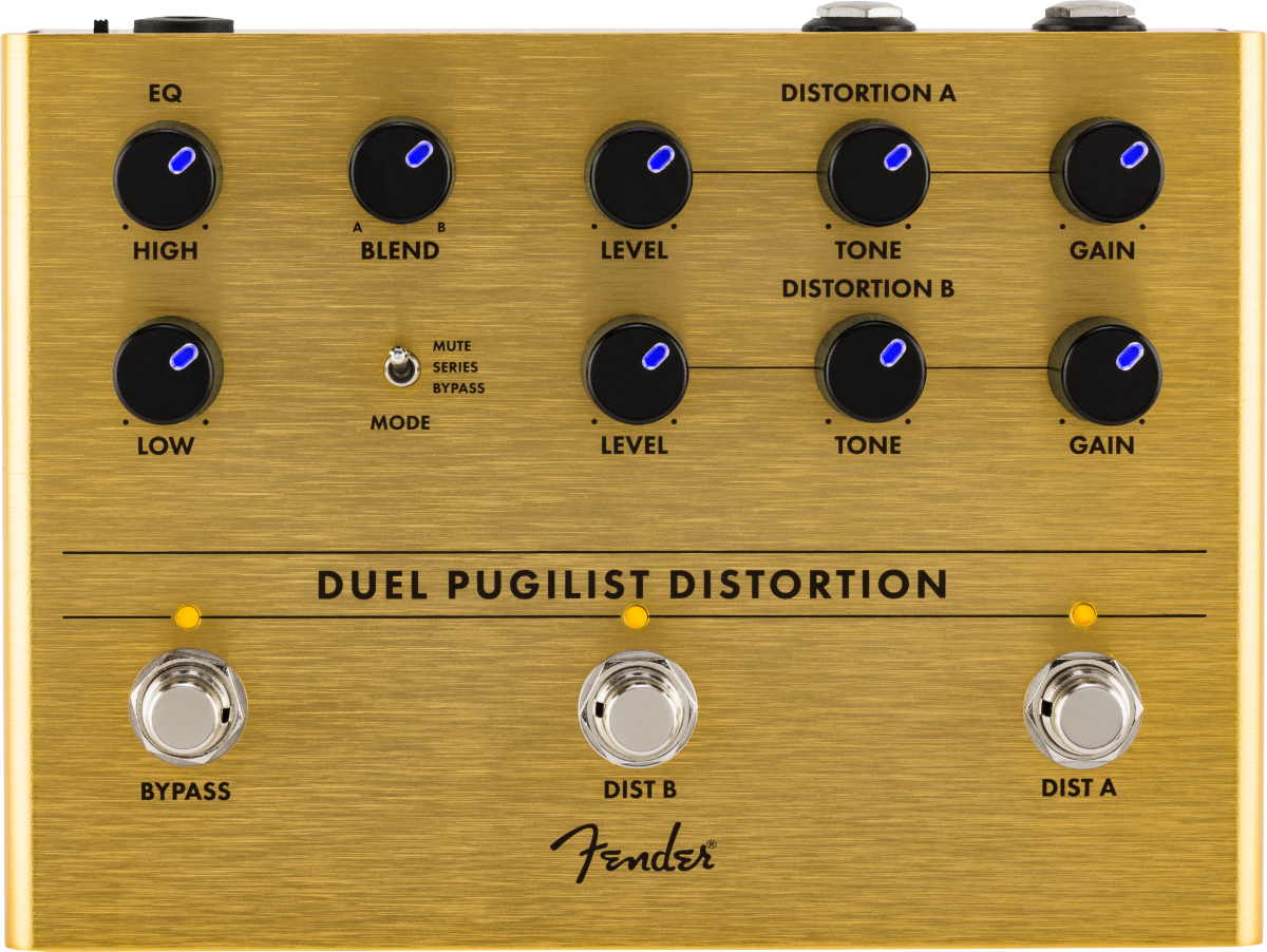 Fender Duel Pugilist Distortion - Huber Breese Music Fender Duel Pugilist Distortion - Huber Breese Music
