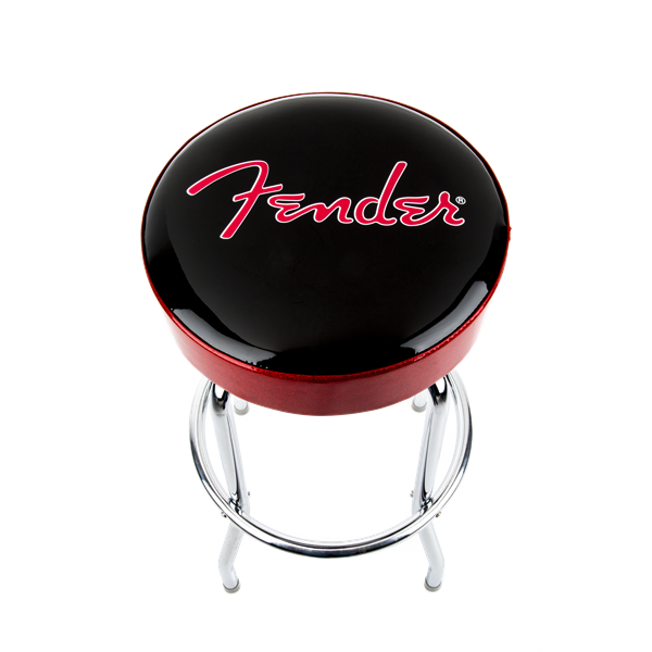 Fender 30" Barstool - Black/Red