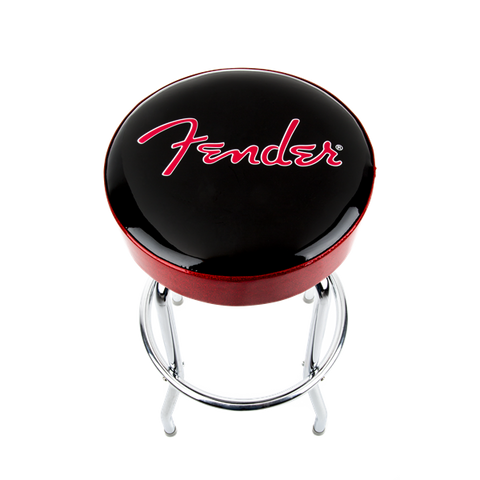 Fender 30" Barstool - Black/Red