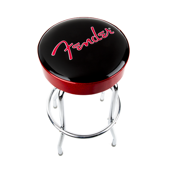 Fender 30" Barstool - Black/Red