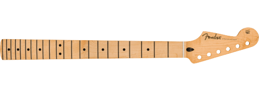 Fender Player Series Stratocaster Reverse Headstock Neck 22MedJum, 9.5", Modern "C" - Maple