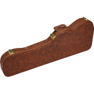 Fender Stratocaster/Telecaster Poodle Hardshell Case - Brown