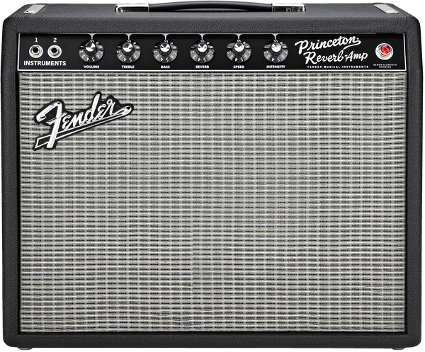 Fender '65 Princeton Reverb Guitar Amplifier - Black