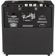 Fender Rumble 25 (V3) Bass Amplifier - Black/Silver