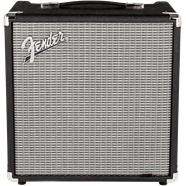 Fender Rumble 25 (V3) Bass Amplifier - Black/Silver