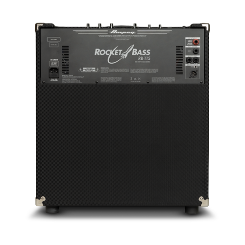 Ampeg Rocket Bass 115 Bass Amp Combo - Black/ Silver - Huber Ampeg Rocket Bass 115 Bass Amp Combo - Black/ Silver - Huber