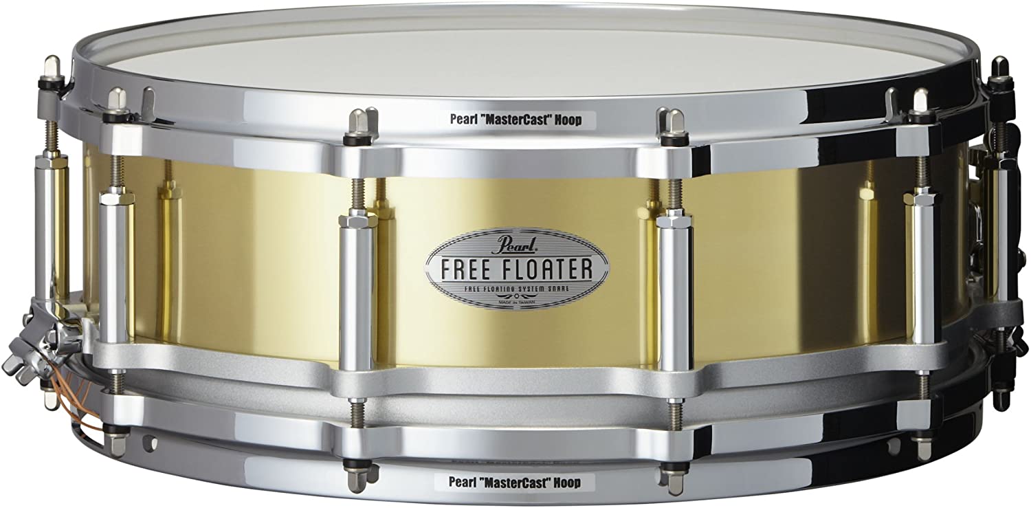 Pearl Bronze Free Floater Snare Drum - Huber Breese Music