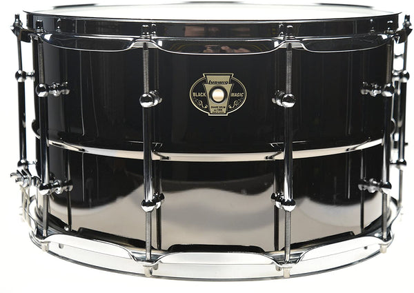 Ludwig Universal Black Brass Snare Drum - 8 x 14-inch - Polished