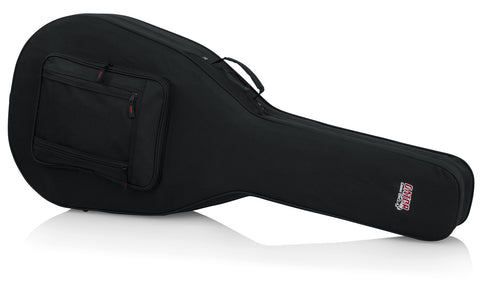 Gator GL-JUMBO Jumbo Acoustic Lightweight Guitar Case -  Black