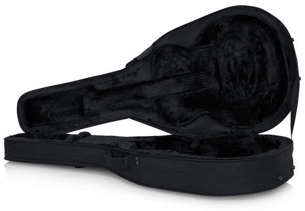 Gator GL-JUMBO Jumbo Acoustic Lightweight Guitar Case -  Black