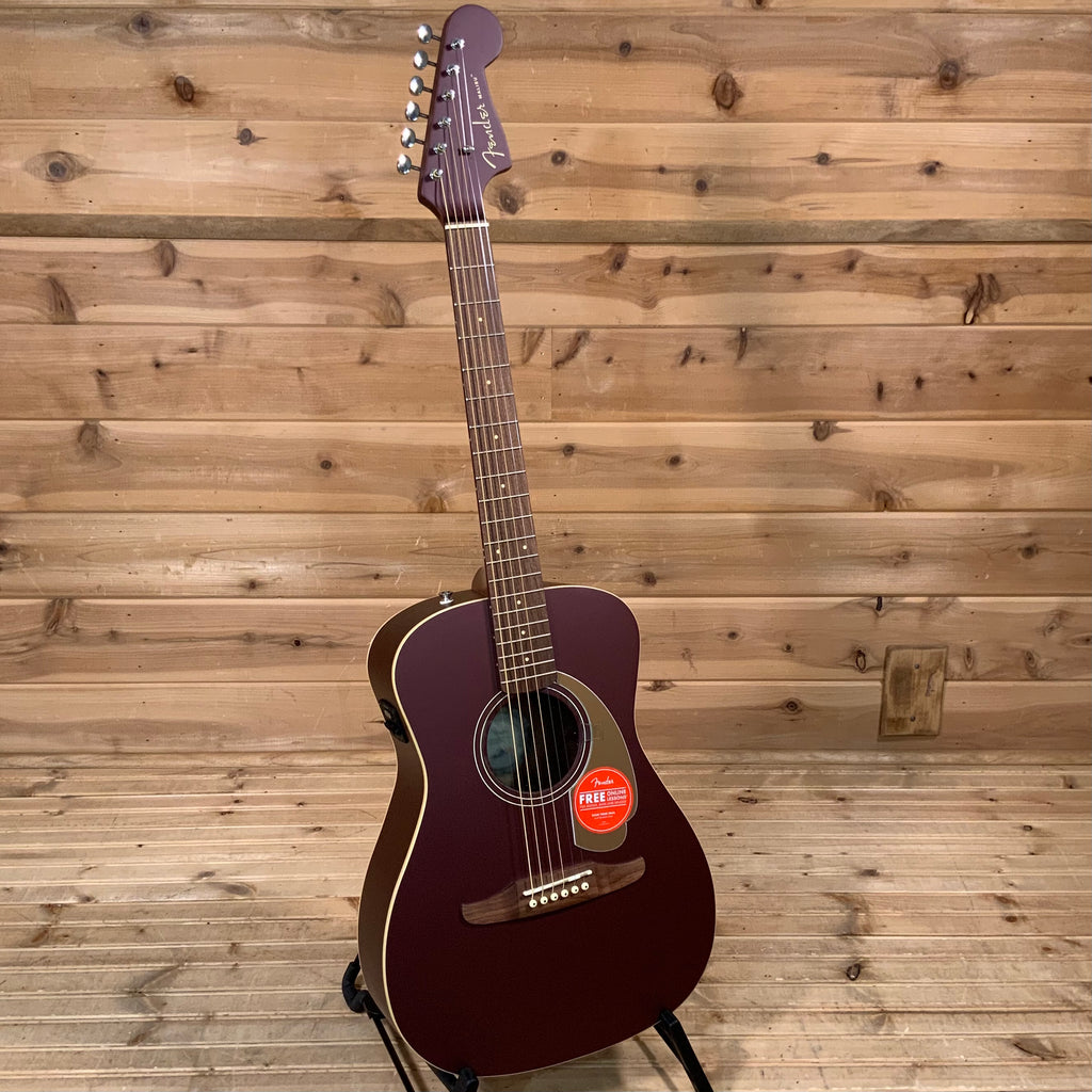 Fender Malibu Player Acoustic Guitar - Burgundy Satin Fender Malibu Player Acoustic Guitar - Burgundy Satin