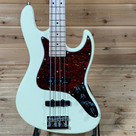 Sadowsky MetroLine 21-Fret Vintage J/J Swamp Ash 4-String Electric Bass Guitar USED - Olympic White