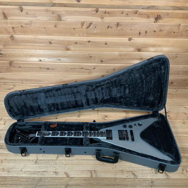 Gibson Dave Mustaine Flying V EXP Electric Guitar - Silver Metallic