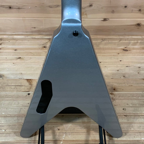 Gibson Dave Mustaine Flying V EXP Electric Guitar - Silver Metallic