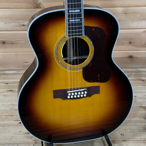 Guild F-512e Acoustic Guitar - Antique Sunburst