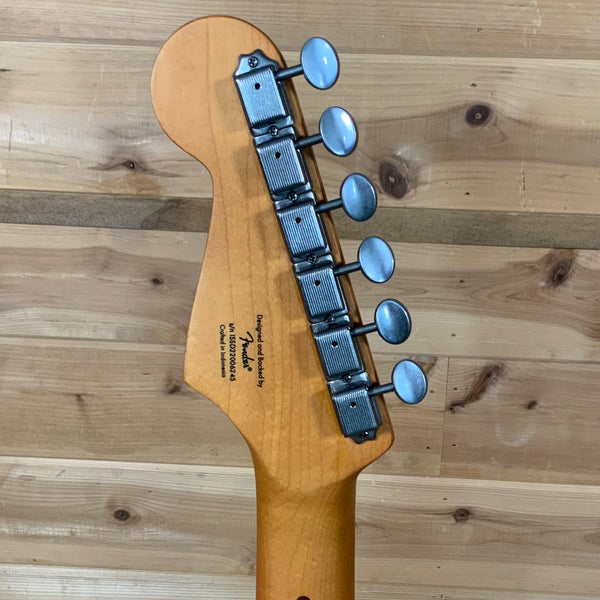 Squier 40th Anniversary Stratocaster Vintage Edition Electric Guitar - Satin Wide 2 Color Sunburst