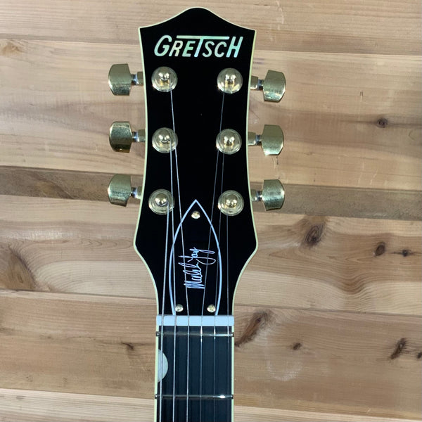 Gretsch G6131-MY-RB Limited Edition Malcolm Young Signature Jet Electric Guitar - Vintage Firebird Red