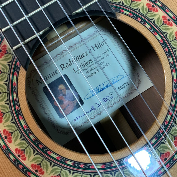 Manuel Rodriguez Manuel Jr. Rio Classical Guitar - Natural