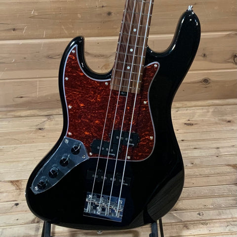 Sadowsky MetroExpress 21-Fret Hybrid P/J 4-String Electric Bass Guitar Left Handed - Solid Black High Polish