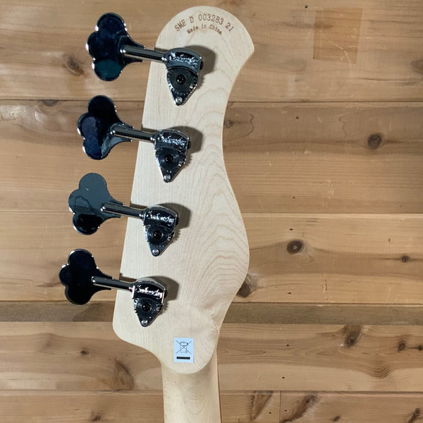 Sadowsky MetroExpress 21-Fret Hybrid P/J 4-String Electric Bass Guitar Left Handed - Solid Black High Polish