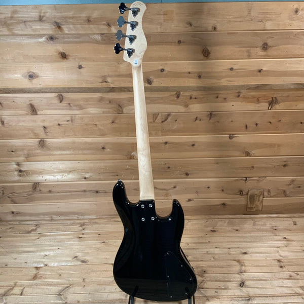 Sadowsky MetroExpress 21-Fret Hybrid P/J 4-String Electric Bass Guitar Left Handed - Solid Black High Polish