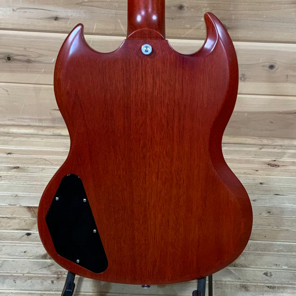 Gibson SG Standard '61 Maestro Vibrola Faded Electric Guitar - Vintage Cherry Satin