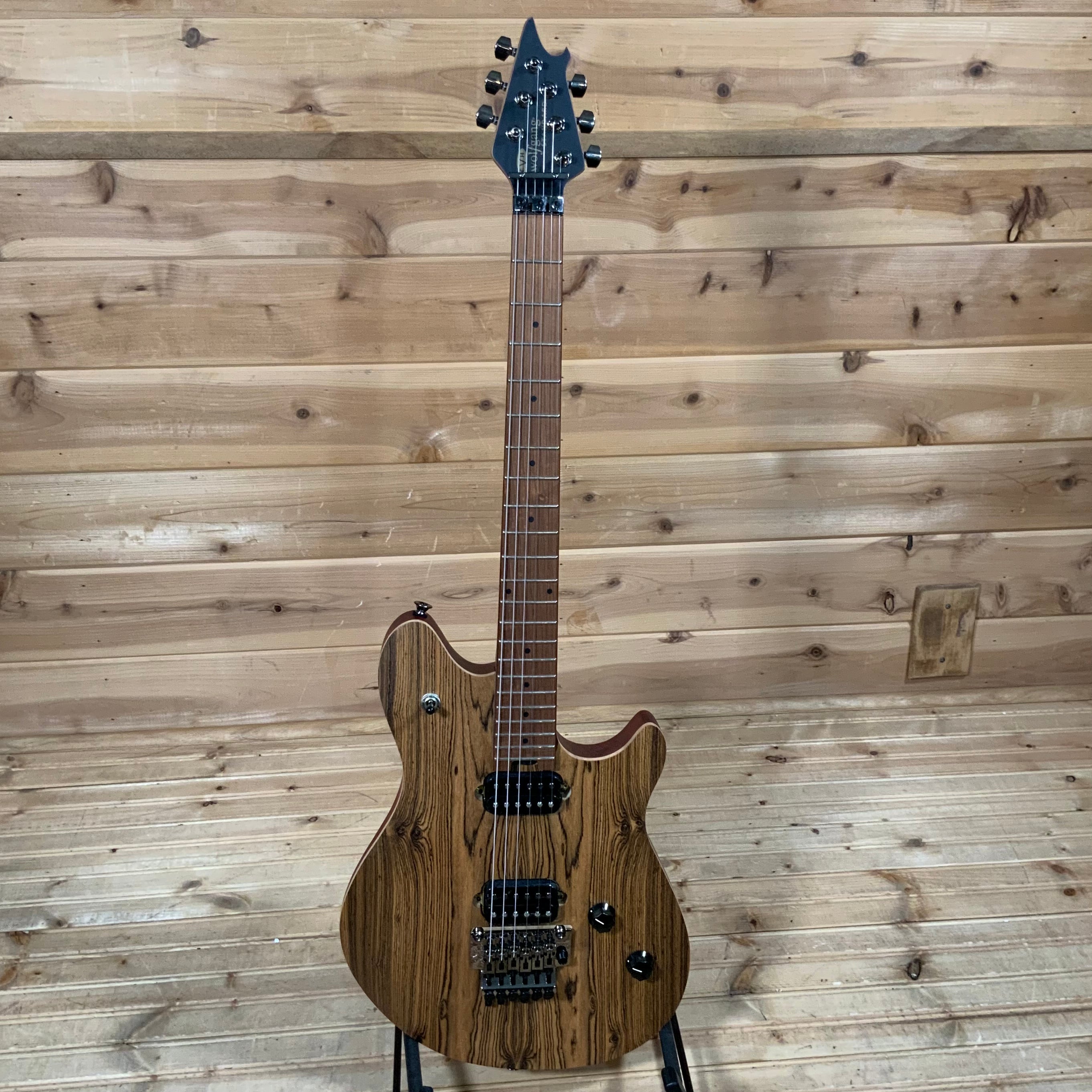 EVH Wolfgang WG Standard Exotic Bocote Electric Guitar - Natural