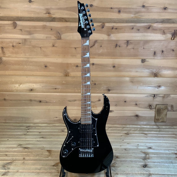 Ibanez GRGM21 Mikro 3/4 Left Handed Electric Guitar - Black Night