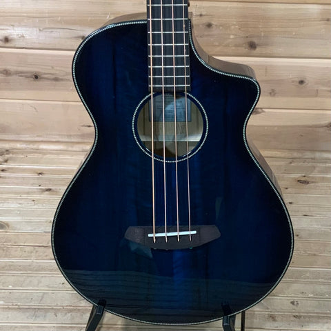Breedlove Pursuit Exotic S Concert Twilight CE Myrtlewood Acoustic Electric Bass - Myrtlewood (HB)
