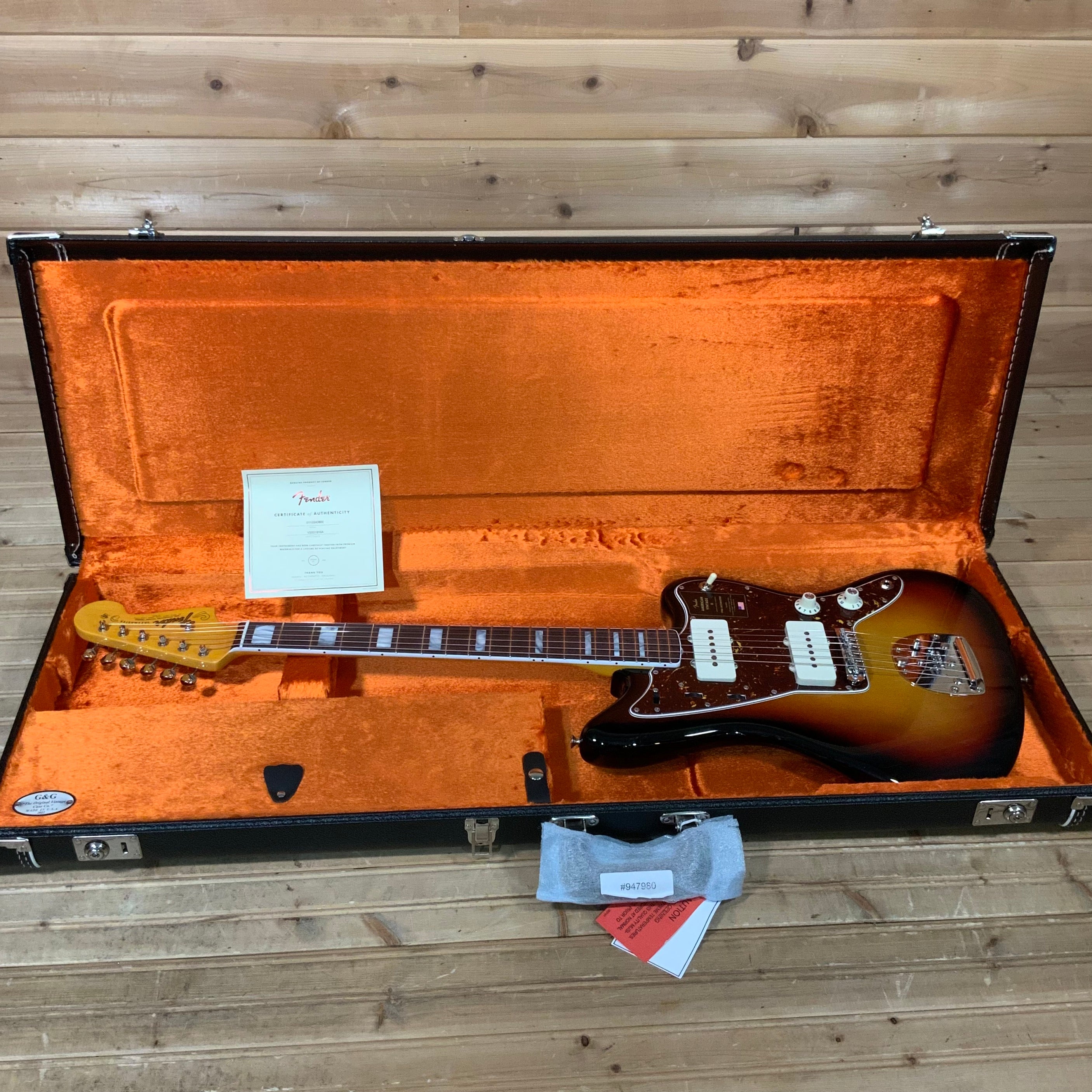 Fender American Vintage II 1966 Jazzmaster Electric Guitar - 3 Color  Sunburst