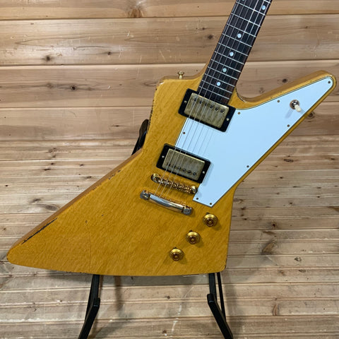 Gibson Custom Collector's Edition 1958 Korina Explorer - Natural
