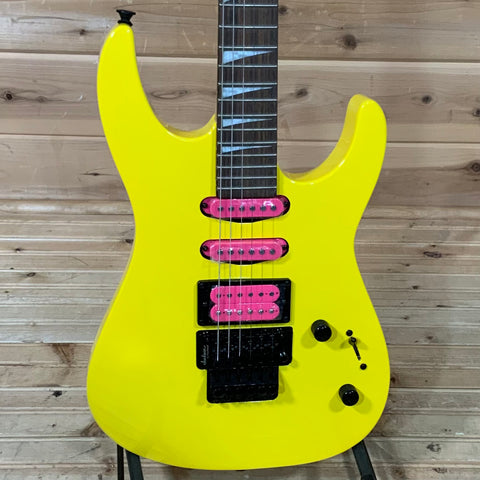 Jackson X Series Dinky DK3XR HSS Electric Guitar - Caution Yellow