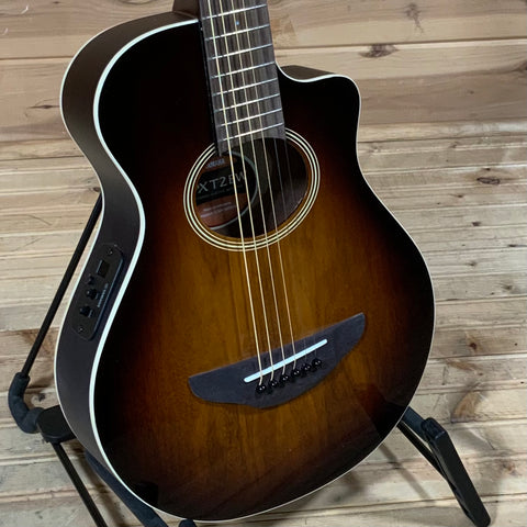 Yamaha APXT2EW Acoustic Guitar - Tobacco Brown Sunburst