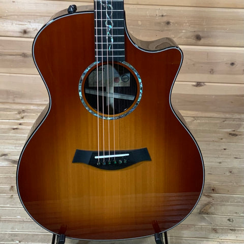 Taylor Custom GA (Cedar/Rosewood) Acoustic Electric Guitar - Mahogany Burst