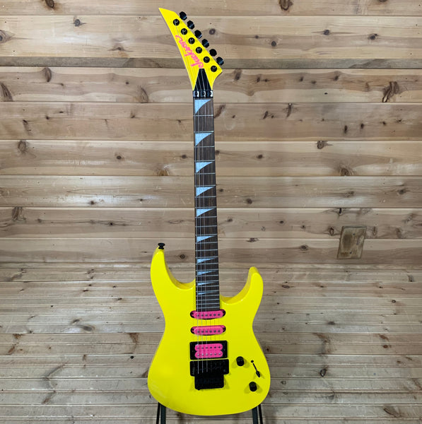 Jackson X Series Dinky DK3XR HSS Electric Guitar - Caution Yellow