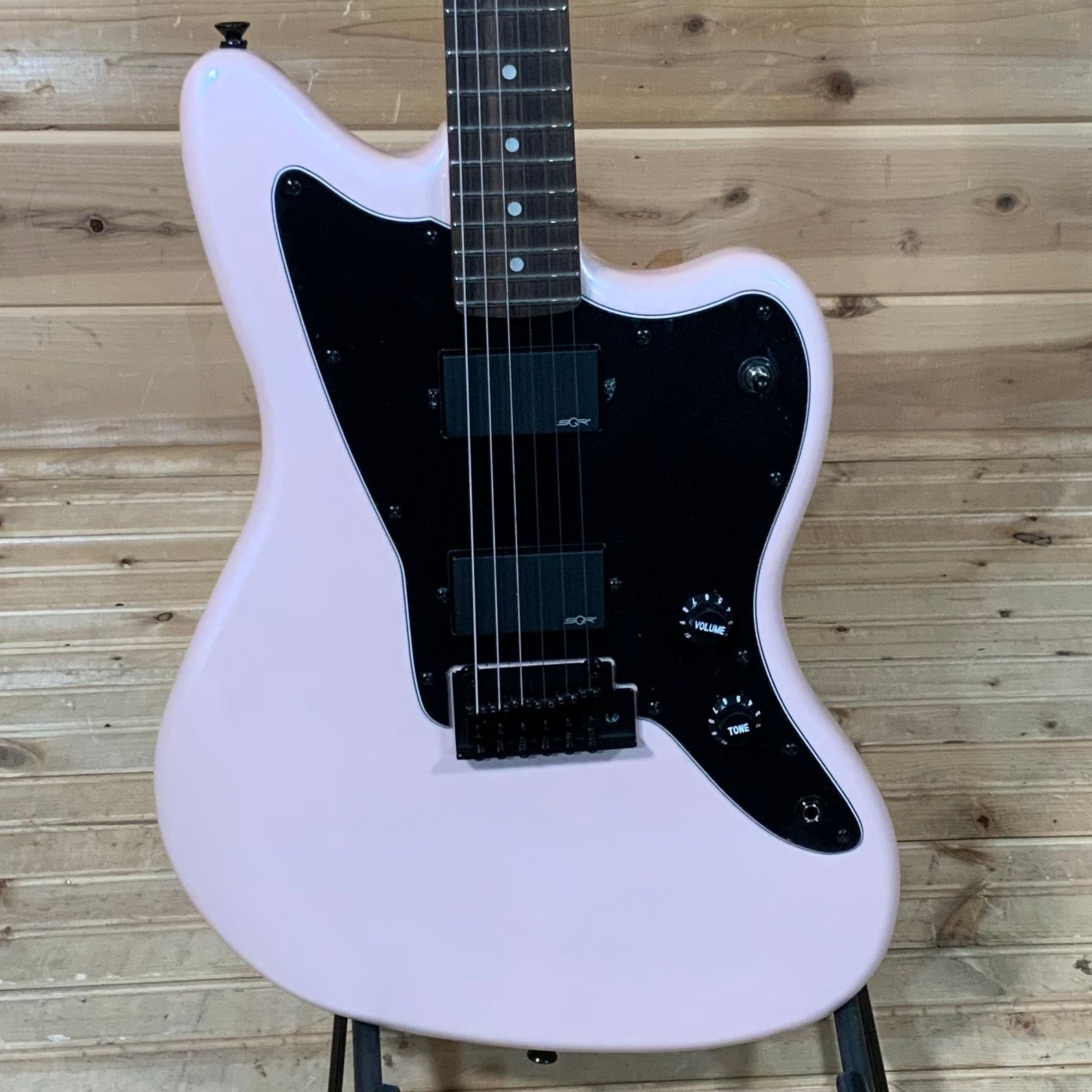 Squier Contemporary Active Jazzmaster HH Electric Guitar - Shell Pink Pearl