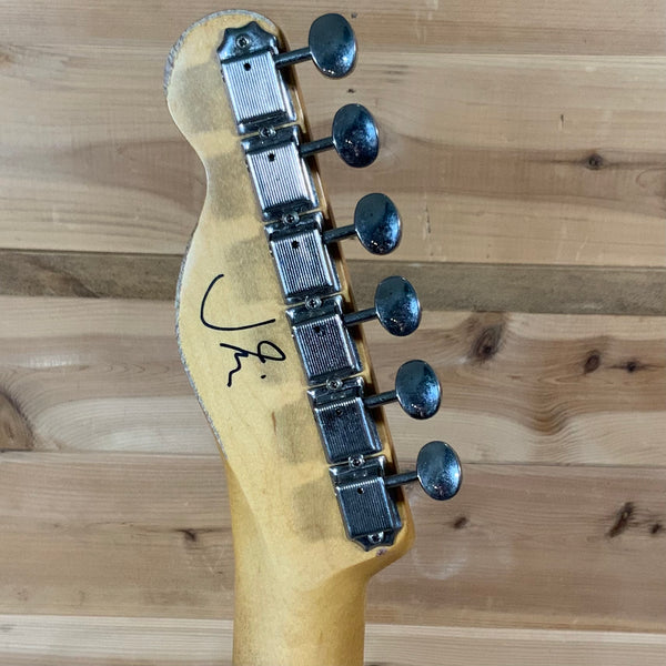 Fender J Mascis Telecaster Electric Guitar - Bottle Rocket Blue Flake