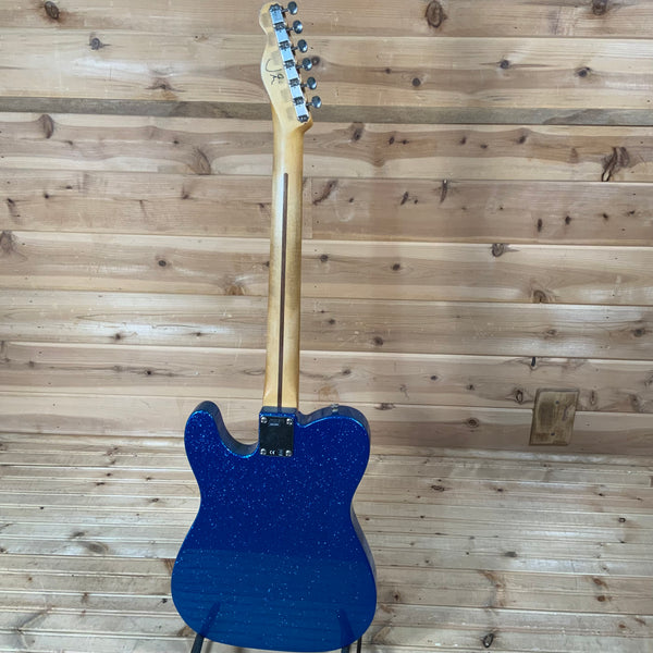 Fender J Mascis Telecaster Electric Guitar - Bottle Rocket Blue Flake