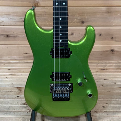 Charvel Pro-Mod San Dimas Style 1 HH FR E Electric Guitar - Lime Green Metallic