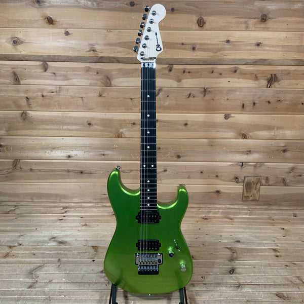 Charvel Pro-Mod San Dimas Style 1 HH FR E Electric Guitar - Lime Green Metallic