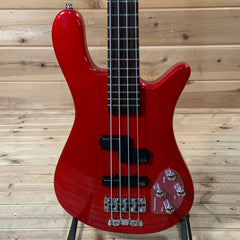 Warwick RockBass Streamer LX-4 4-String Electric Bass Guitar - Metallic Red  High Polish