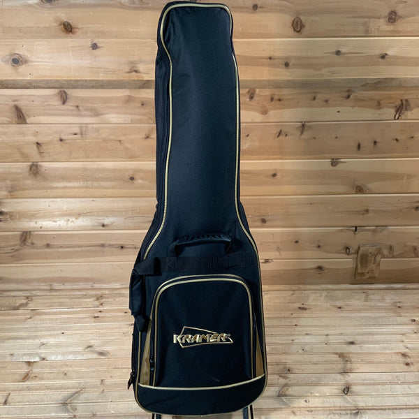 Kramer Baretta Custom Graphics “White Lotus” Electric Guitar - White Lotus Candy Blue