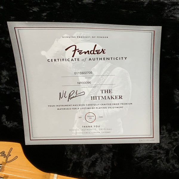 Fender Nile Rodgers Hitmaker Stratocaster Electric Guitar - Olympic White