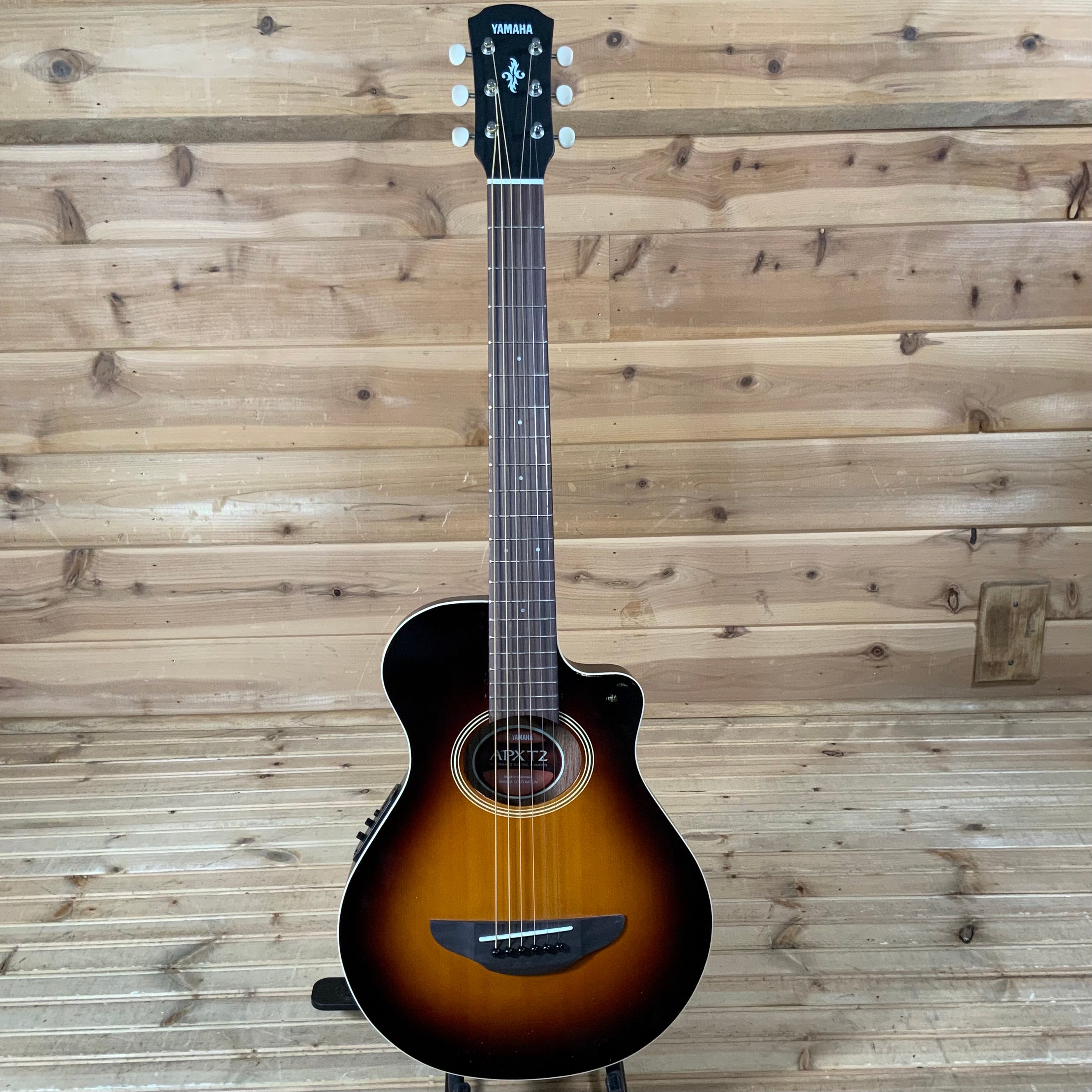 Yamaha APXT2 Acoustic Guitar - Old Violin Sunburst - Huber Breese