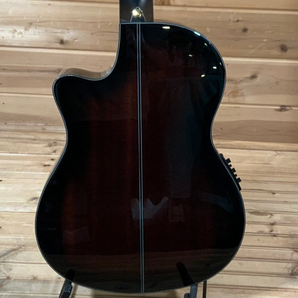 Ibanez GA35TCE Classical Acoustic Guitar - Dark Violin Sunburst