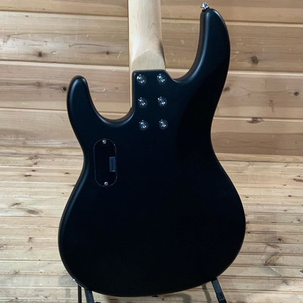 ESP LTD AP-204 4-String Electric Bass Guitar - Black Satin