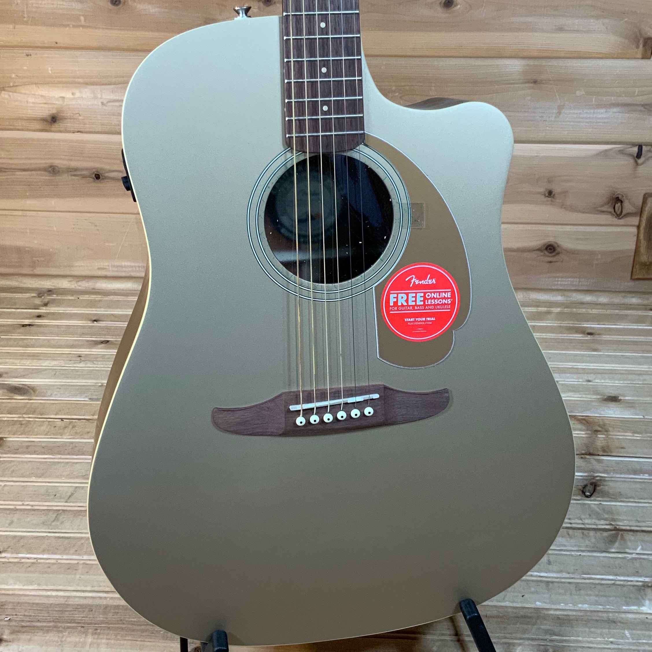 Fender Redondo Player Acoustic Guitar - Bronze Satin